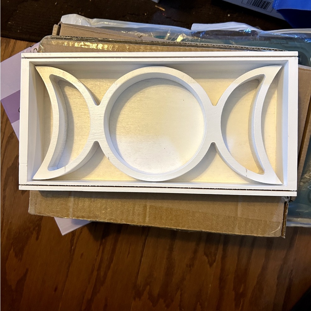 Crystal💎Storage Organizer, Moon🌜Tray, Altar Supplies Case - Picture 2 of 11
